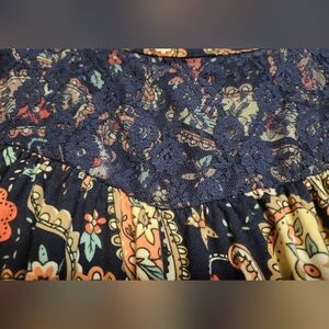 Folunsi Navy Paisley Women's Blouse